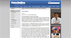 Desktop Screenshot of gyneco-boudhraa.com